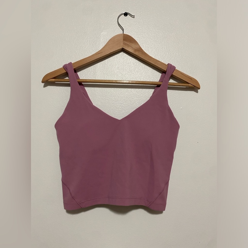 lululemon athletica Pink/ mauve align tank